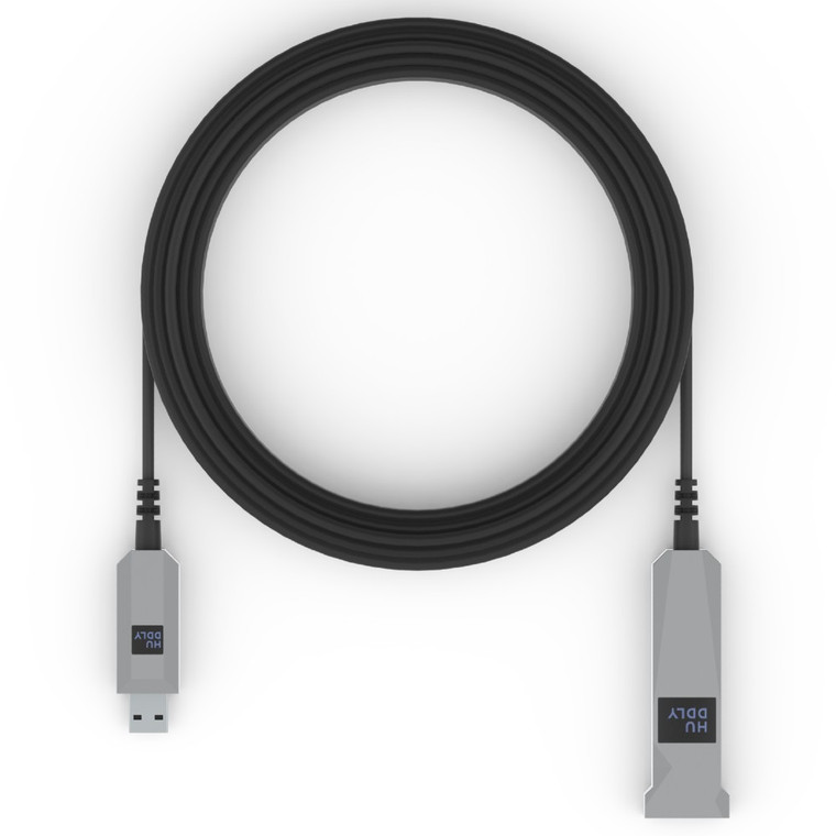 Huddly USB 3 AOC Cable For Huddly GO and Huddly IQ Conference Camera, AM-AF, 15m