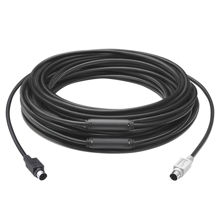 Logitech GROUP 10M Extended Cable, For Large Conference Rooms