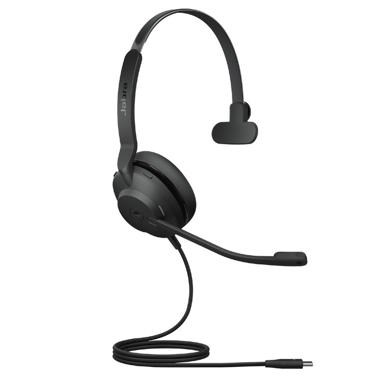 Jabra Evolve2 30 SE UC Mono Headset, USB-C (Black)