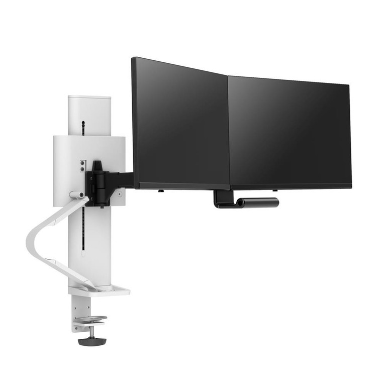 Ergotron Trace Dual Monitor Mount (White)