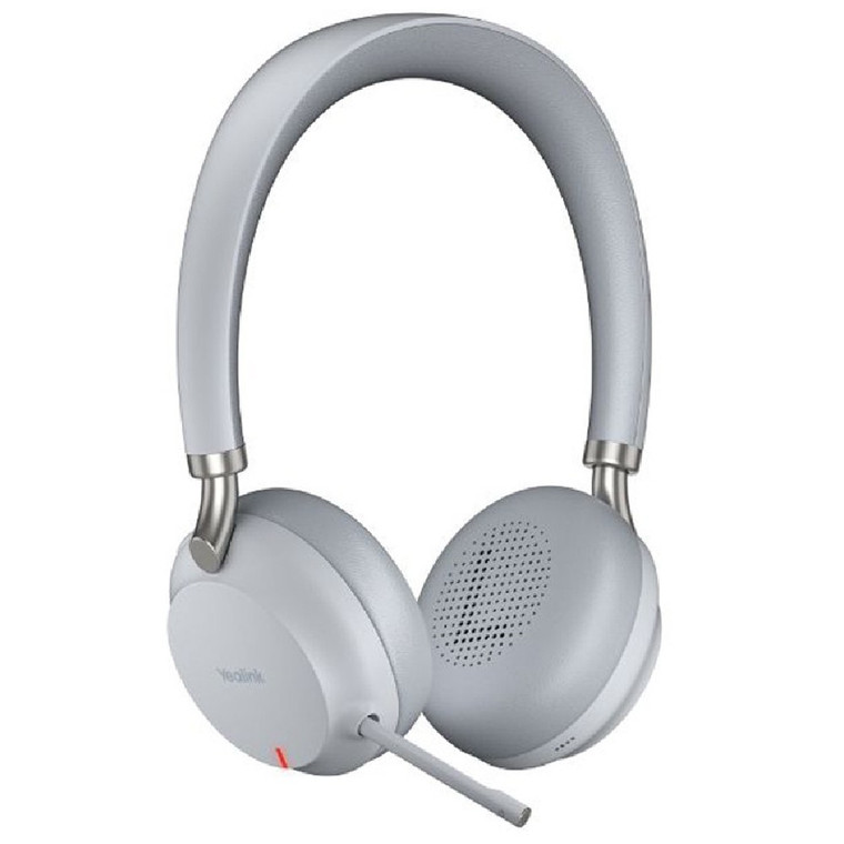 Yealink BH72 Stereo MS Teams, Wireless Bluetooth Headset, USB-A (Light Gray)