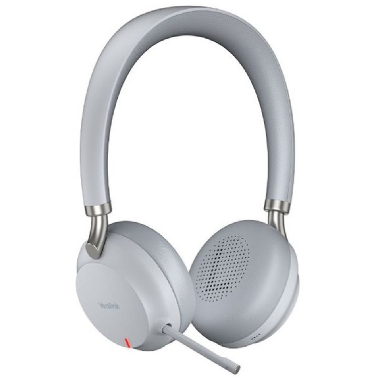 Yealink BH72 Stereo UC, Wireless Bluetooth Headset, USB-C (Light Gray)
