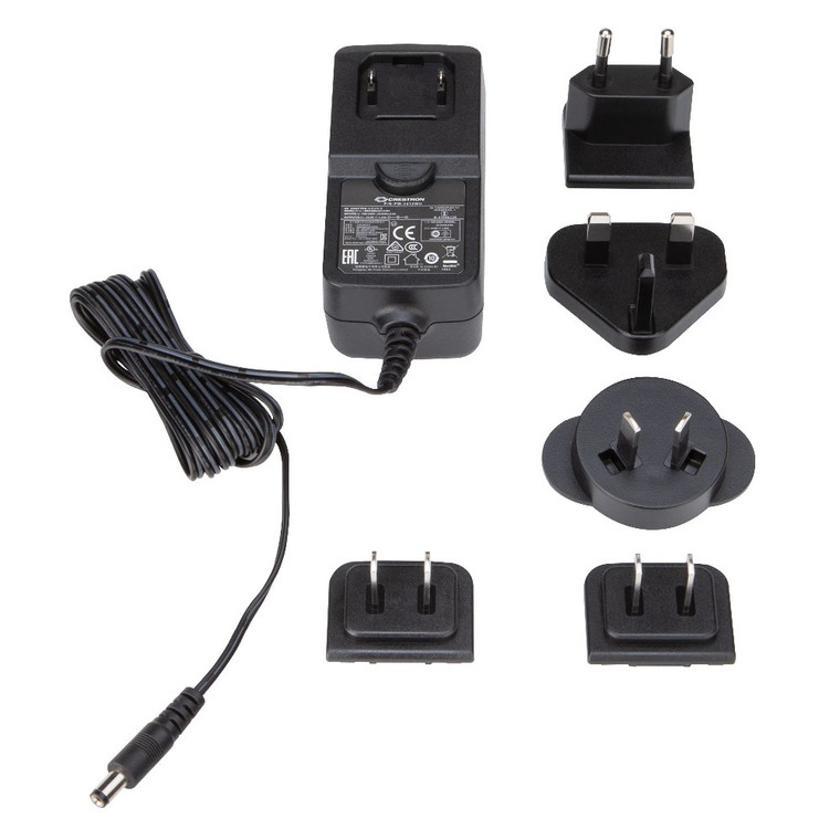 Crestron Wall Mount Power Pack, 24 VDC, 1.25 A, 2.1 mm, Universal