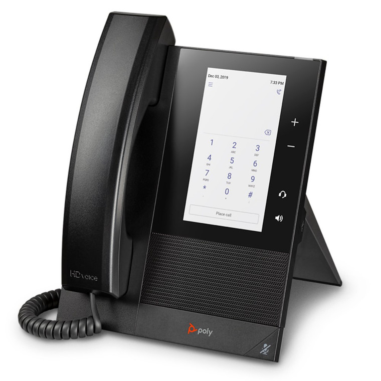 Poly CCX 400 Desktop Business Media IP Phone With Color Touch Screen, Open SIP