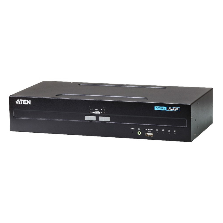 ATEN 2-Port USB DisplayPort Dual Display Secure KVM Switch (PSS PP v3.0 Compliant)