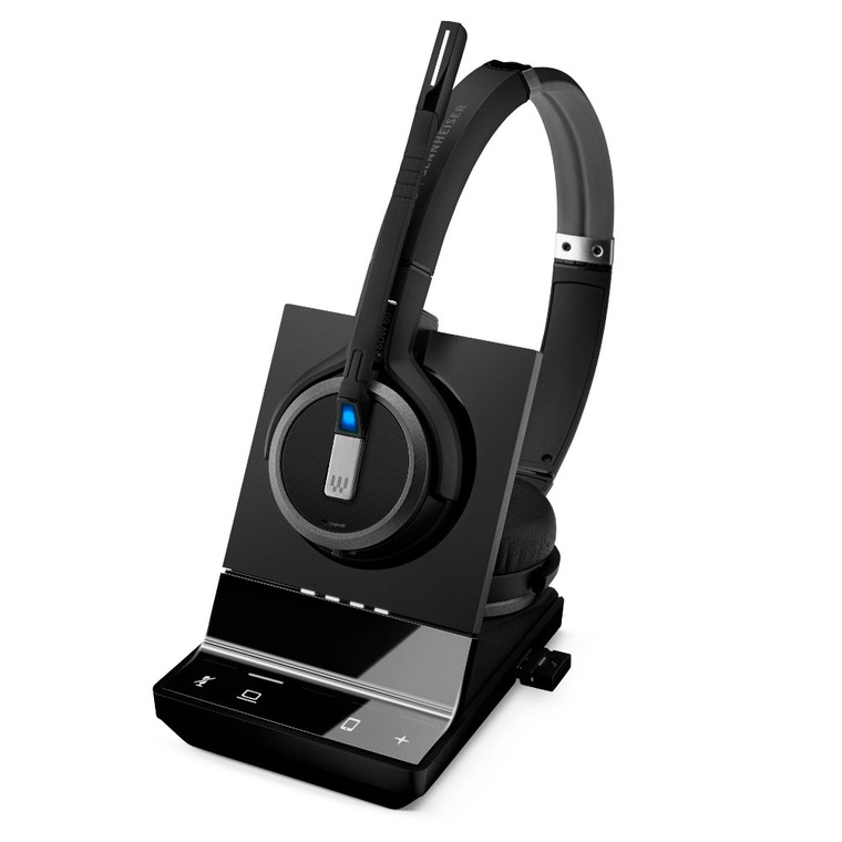 EPOS Sennheiser Impact SDW 5064, Stereo Wireless DECT Headset, Dual Connectivity - Computer, Mobile, With Base Station