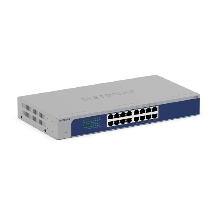 Netgear 16-Port Gigabit Ethernet Unmanaged Switch (GS516-300PES)
