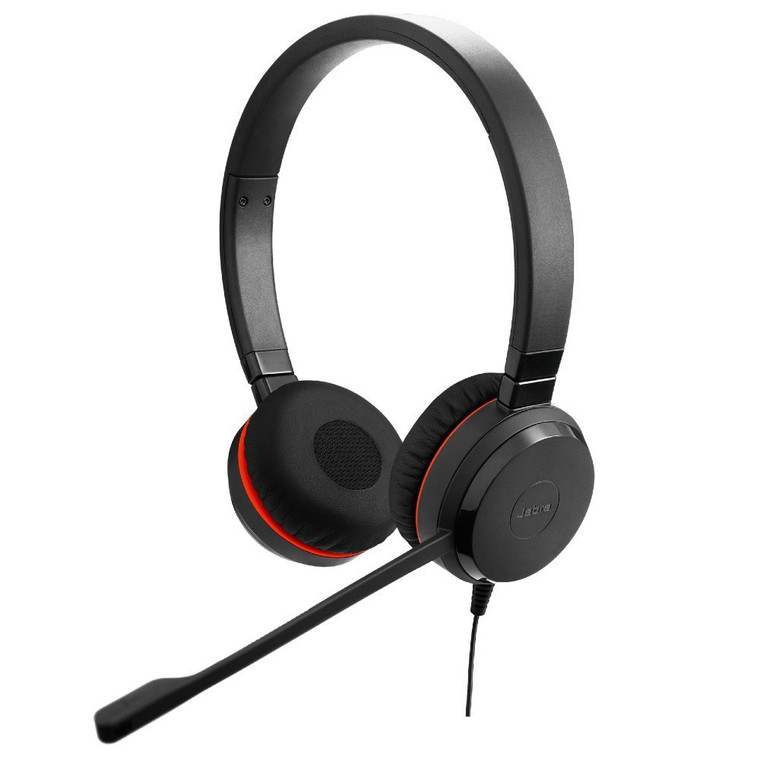 Jabra Evolve 30 II UC Stereo Office Headset, USB-C/A