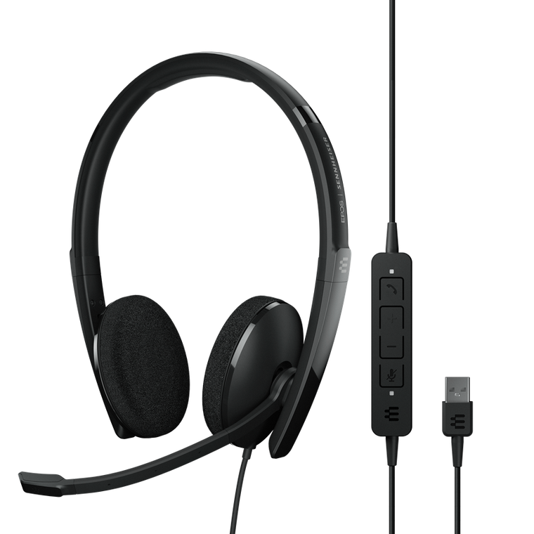 EPOS Sennheiser Adapt 160 USB-A II Stereo Wired Headset, USB-A