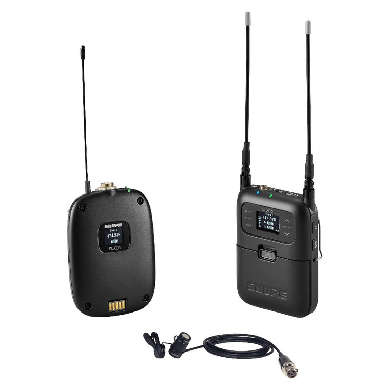 Shure SLXD15/85 Portable Wireless Cardioid Lavalier Microphone System