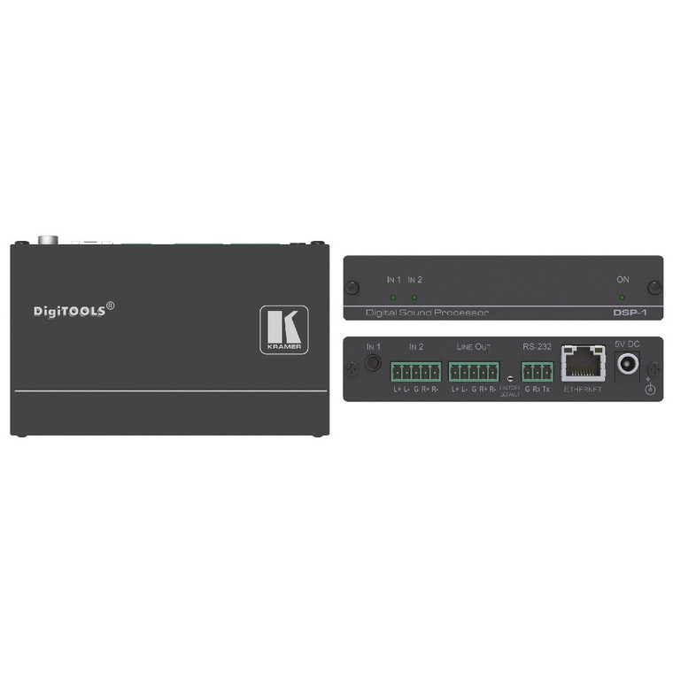 Kramer DSP-1 Mini Digital Sound Processor Kramer DSP-1 Mini Digital Sound Processor
