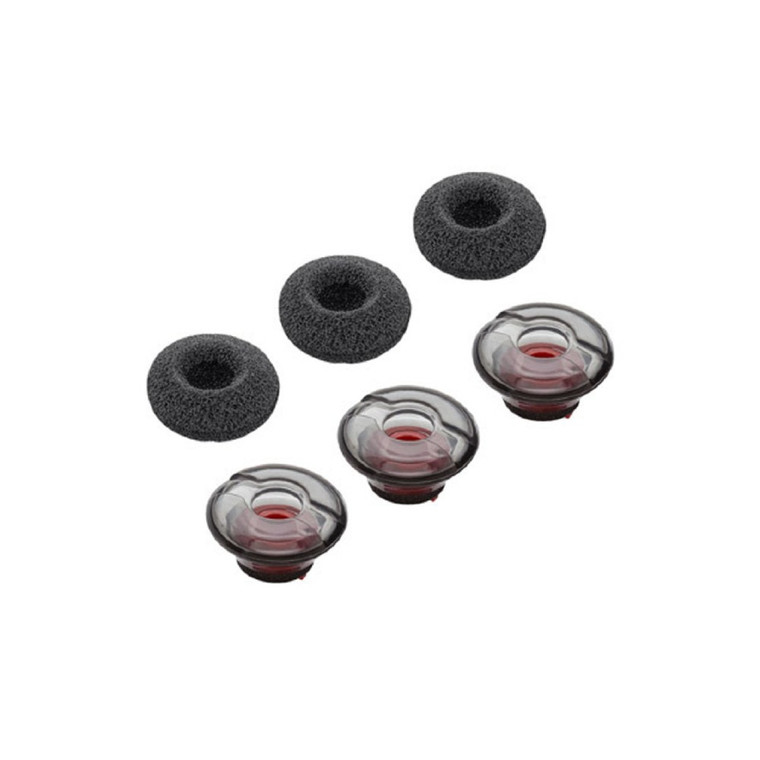Poly Voyager 5200 Medium Eartips and Foam Covers, 3 Pcs