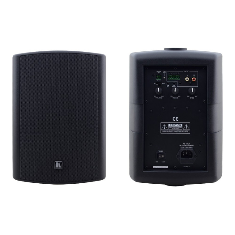 Kramer TAVOR 6-O 6.5" On–Wall 2–Way Powered Speakers (Black) Kramer TAVOR 6-O 6.5" On–Wall 2–Way Powered Speakers (Black)