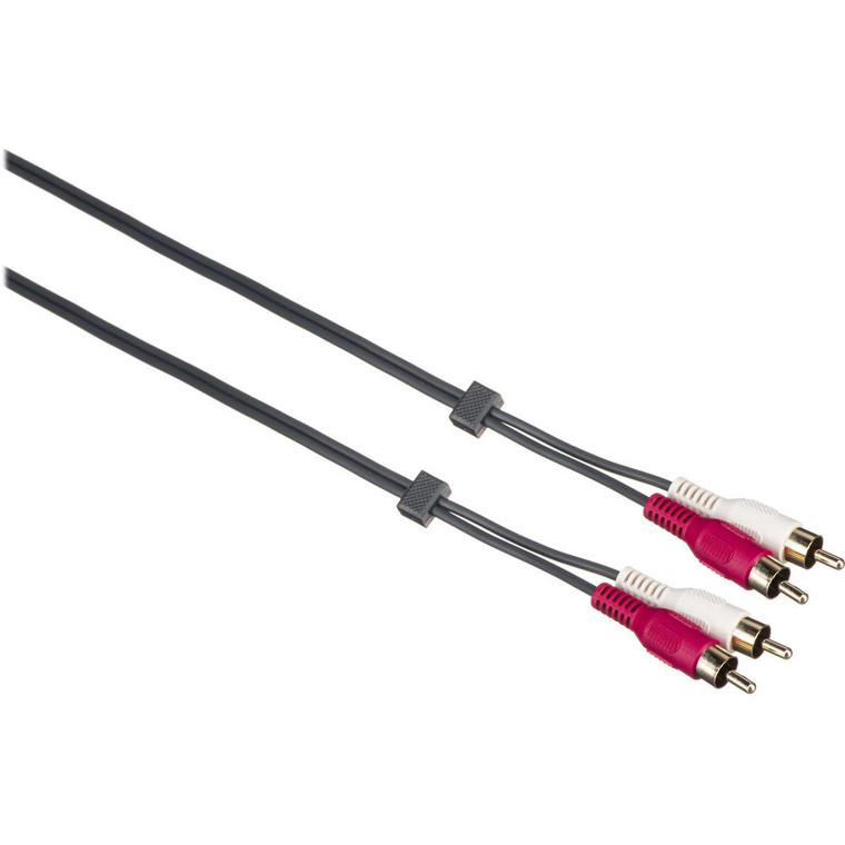 Kramer C-2RAM/2RAM-3 RCA Stereo Audio Cable (3') Kramer C-2RAM/2RAM-3 RCA Stereo Audio Cable (3')