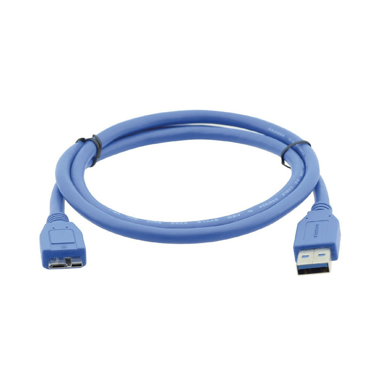 Kramer C-USB3/MicroB-10 USB 3.0 A (M) to Micro–B (M) Cable (10')