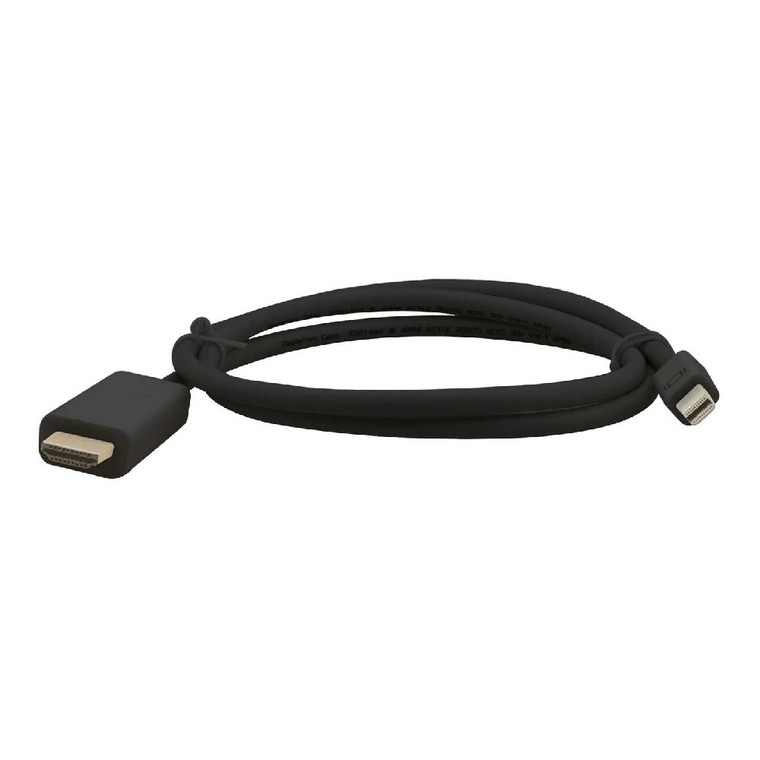 Kramer C-MDP/HM(B)-3 Mini DisplayPort to HDMI Cable (3') Kramer C-MDP/HM(B)-3 Mini DisplayPort to HDMI Cable (3')