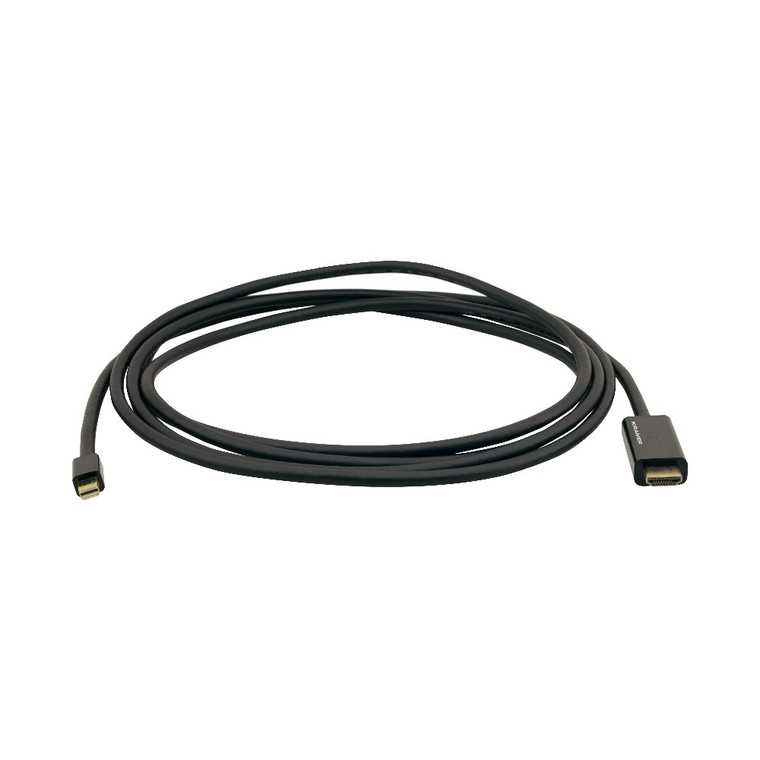 Kramer C-MDP/HM/UHD-3 Mini DisplayPort (M) to HDMI (M) 4K Active Cable (3')