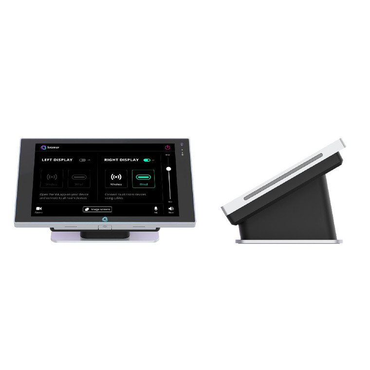 Kramer KT-208 8" Table Mount PoE Touch Panel Kramer KT-208 8" Table Mount PoE Touch Panel