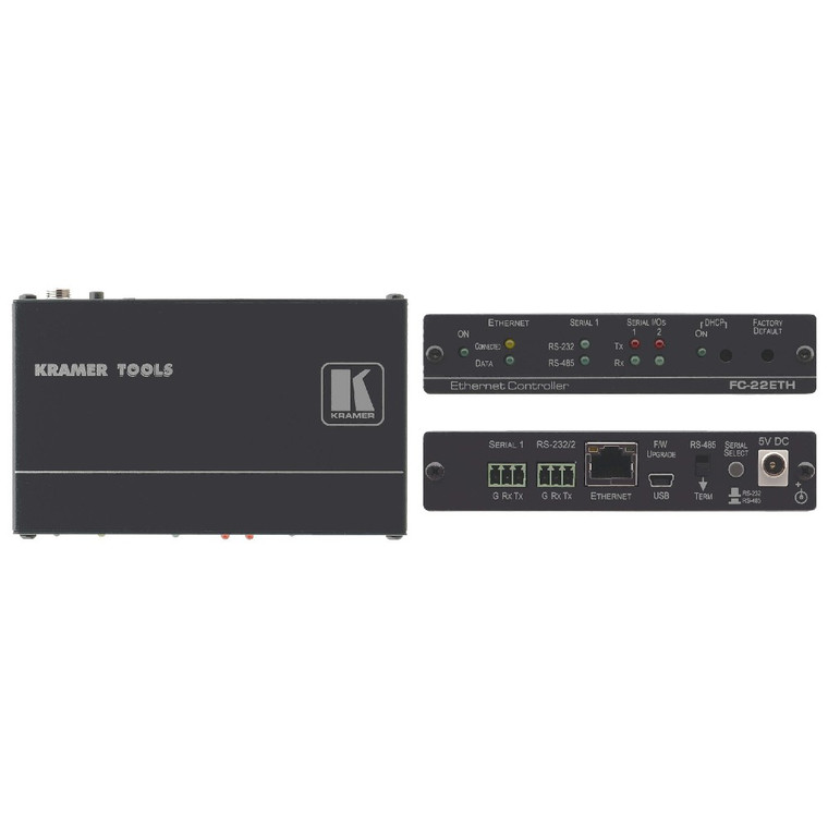Kramer FC-22ETH 2–Port Serial Control Gateway Kramer FC-22ETH 2–Port Serial Control Gateway
