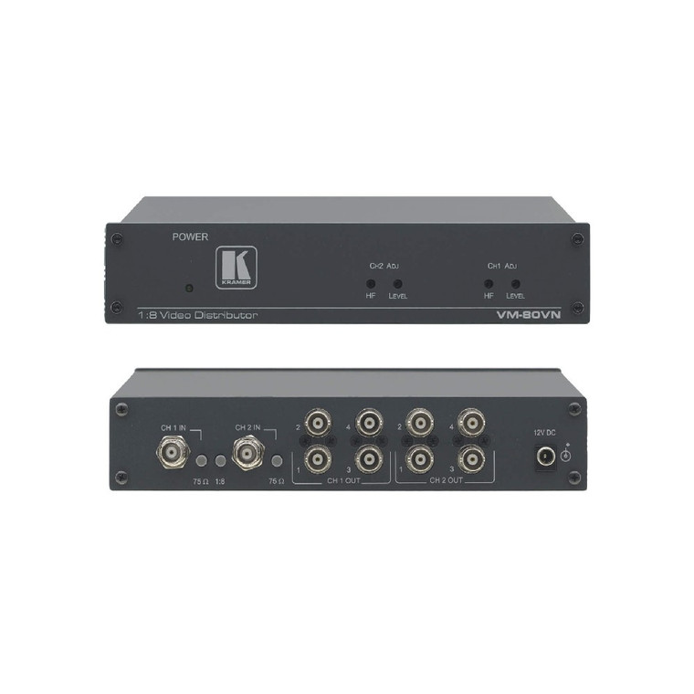 Kramer VM-80VN 1:8 Video Distributor Kramer VM-80VN 1:8 Video Distributor