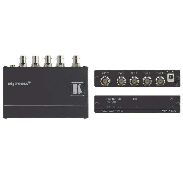 Kramer VM-4UX 1:4 4K 12G SDI DA Kramer VM-4UX 1:4 4K 12G SDI DA