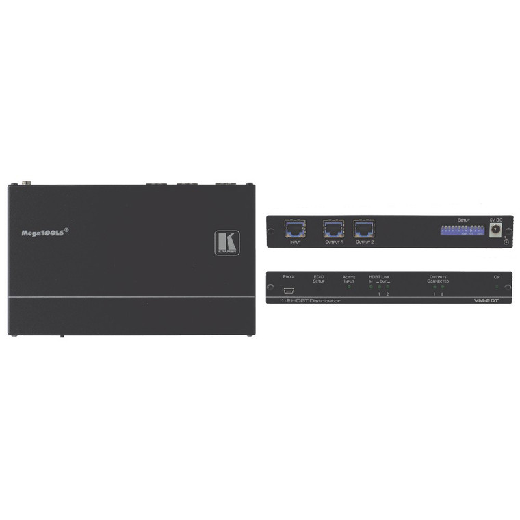 Kramer VM-2DT 1:2 4K60 4:2:0 Long–Reach HDBaseT DA Kramer VM-2DT 1:2 4K60 4:2:0 Long–Reach HDBaseT DA