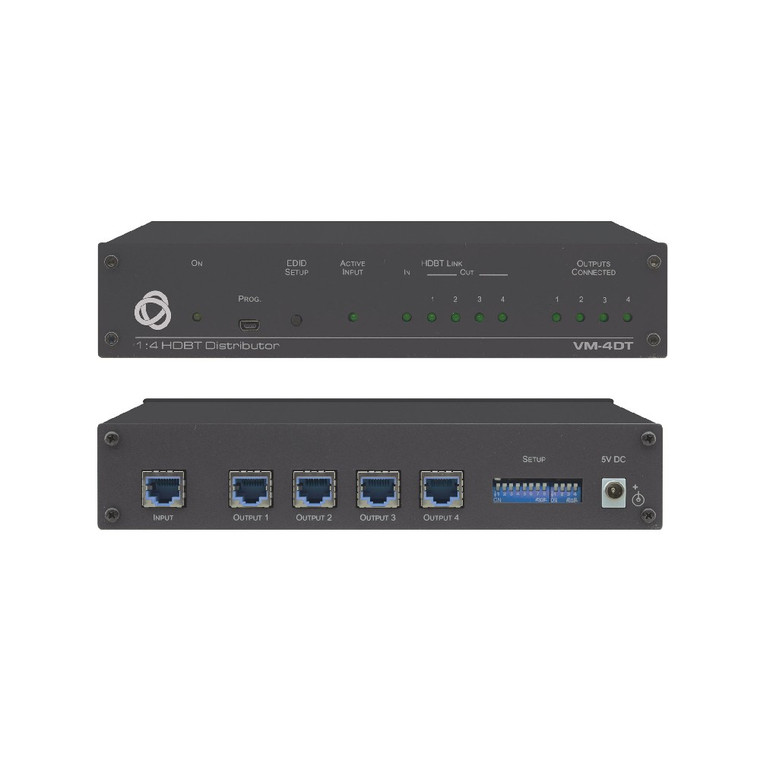Kramer VM-4DT 1:4 4K60 4:2:0 Long–Reach HDBaseT DA Kramer VM-4DT 1:4 4K60 4:2:0 Long–Reach HDBaseT DA