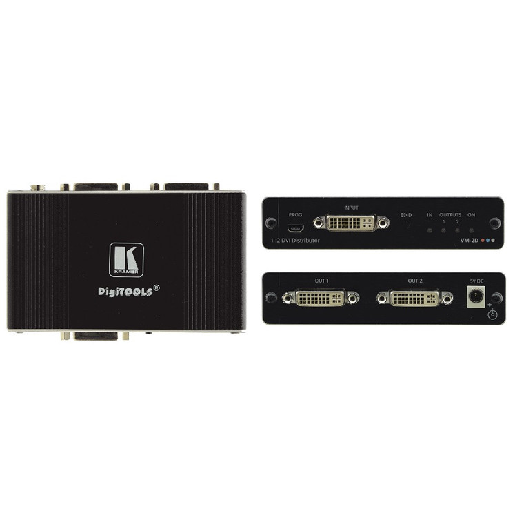 Kramer VM-2D 1:2 4K60 4:2:0 DVI DA Kramer VM-2D 1:2 4K60 4:2:0 DVI DA