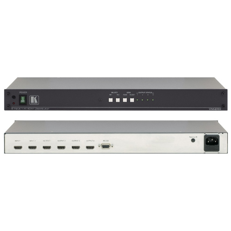 Kramer VM-24H 2x1:4 HDMI Switchable DA Kramer VM-24H 2x1:4 HDMI Switchable DA