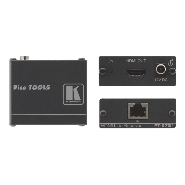 Kramer PT-572+ HDMI HDCP 2.2 Compact Receiver Over PoC Long–Reach DGKat