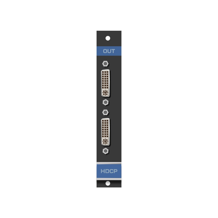 Kramer HDCP-OUT2-F16 2–Channel DVI (HDCP) Output Card