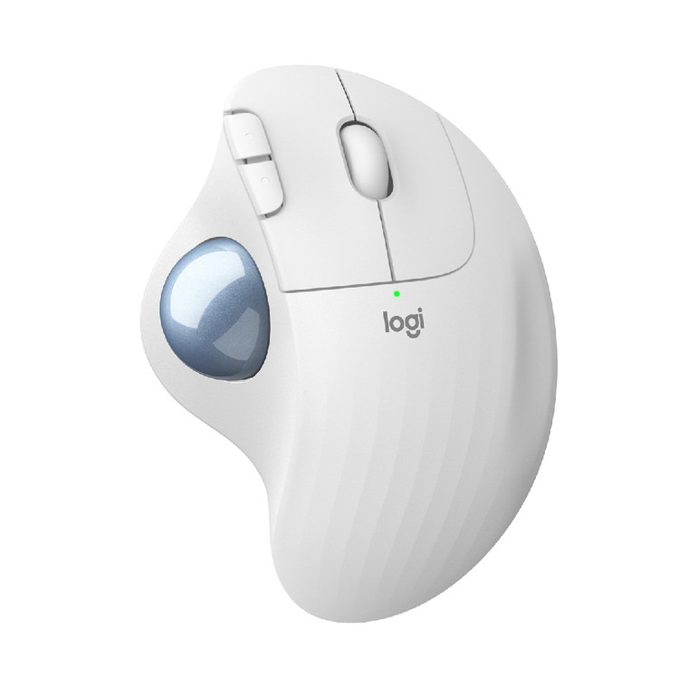 Logitech Ergo M575 Wireless Trackball For Business, Wireless Mouse (Off-White)