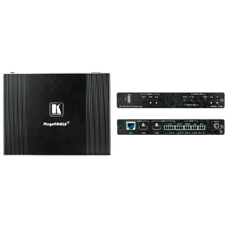 Kramer VP-427X 2x1 4K Auto–Switcher/Scaler Receiver Over Long–Reach HDBaseT