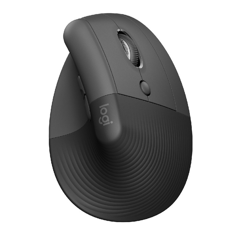 Logitech Lift Vertical for Business, Wireless Mouse (Graphite)