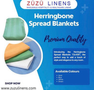 HERRINGBONE SPREAD BLANKETS