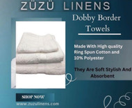 DOBBY BORDER TOWELS