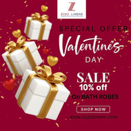 VALENTINES DAY SPECIAL OFFER ON BATHROBES