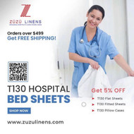 T130 HOSPITAL BED SHEETS
