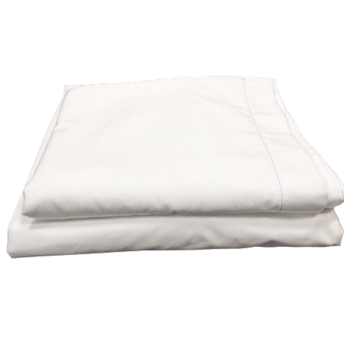 T300 Thread Count Flat Sheets White Color