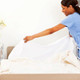 T130 Thread Count Fitted Sheets White Color