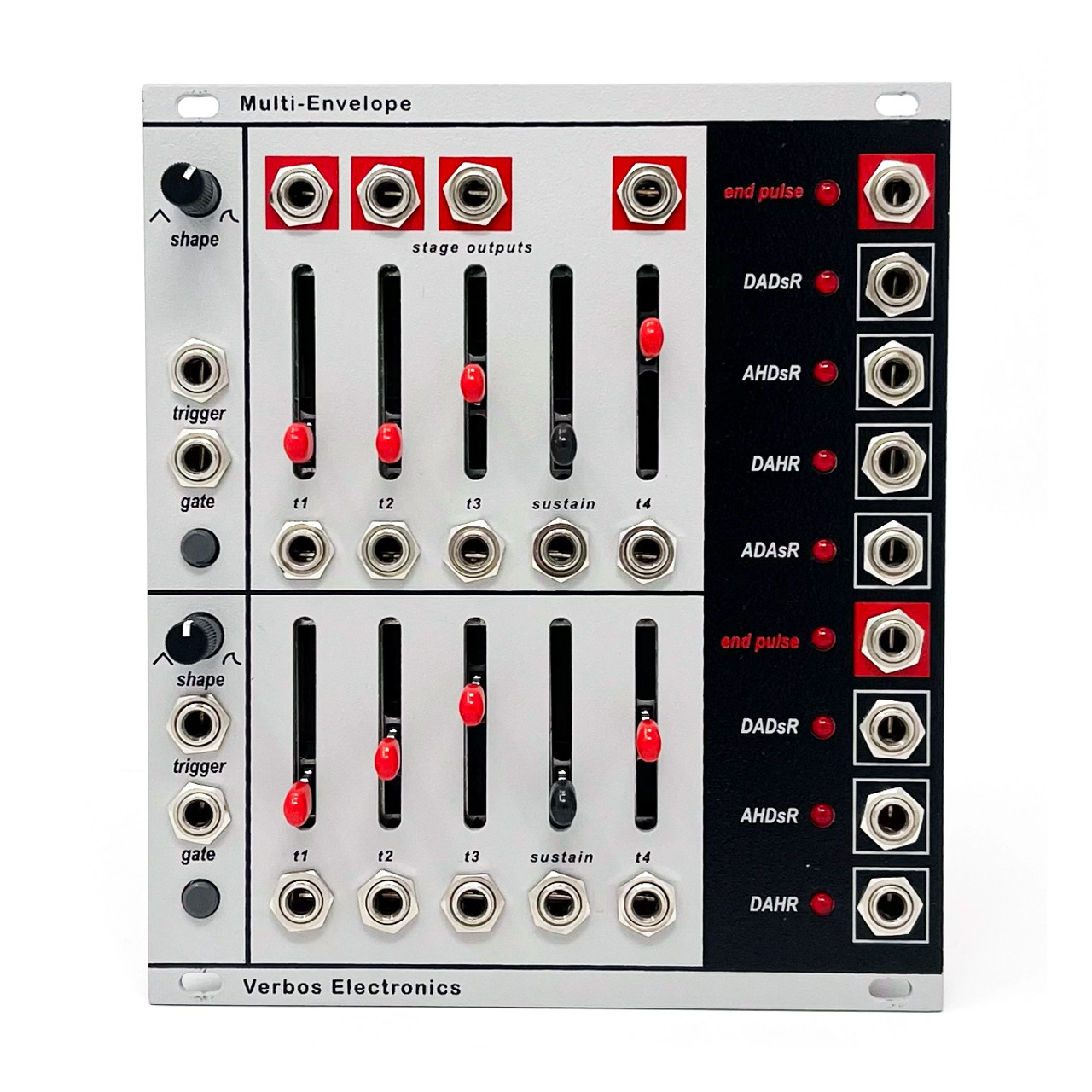 Verbos Electronics Multi Envelope Eurorack Module (Pre-owned)