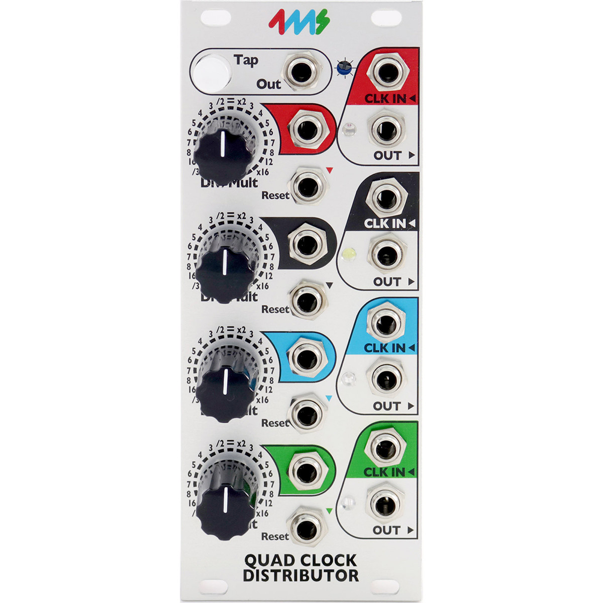 4ms Quad Clock Distributor Eurorack Module rev 2 (QCD) at Signal