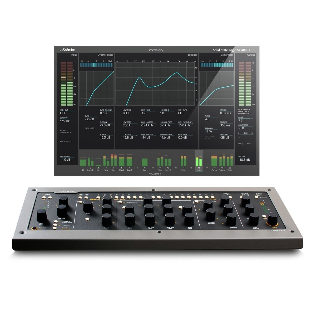 Softube Console 1 MK II Hardware Plug In Controller at Signal Sounds