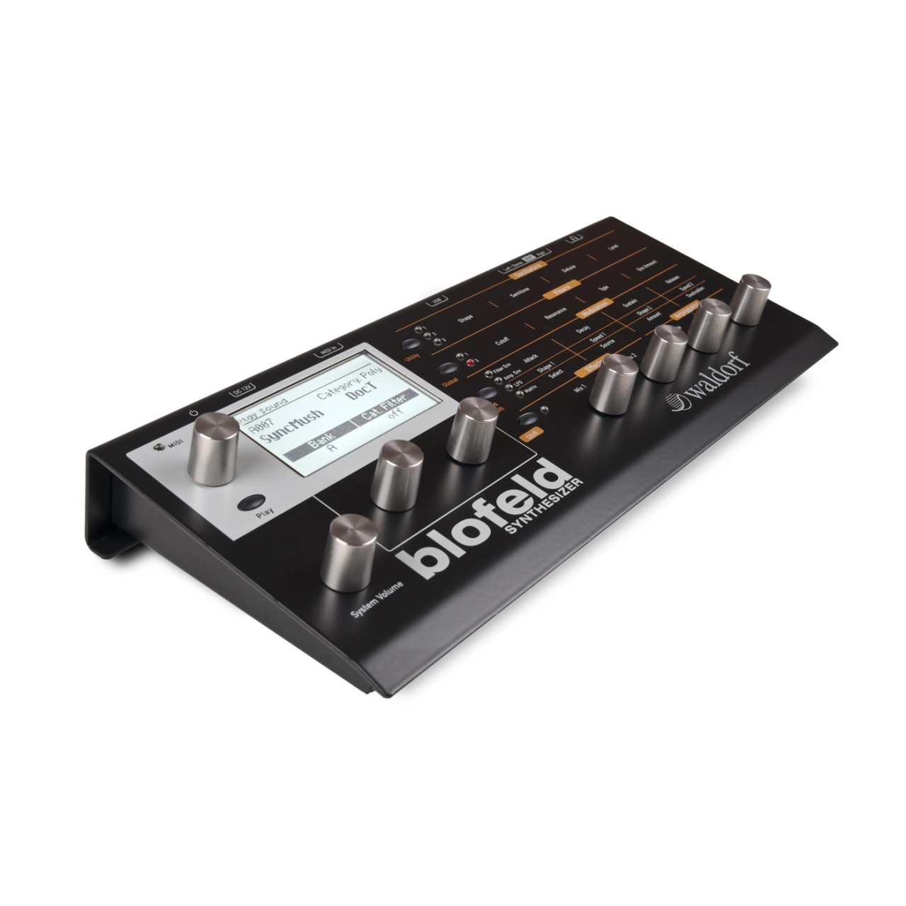 Waldorf Blofeld Desktop Wavetable Synth (Black - Shadow Edition