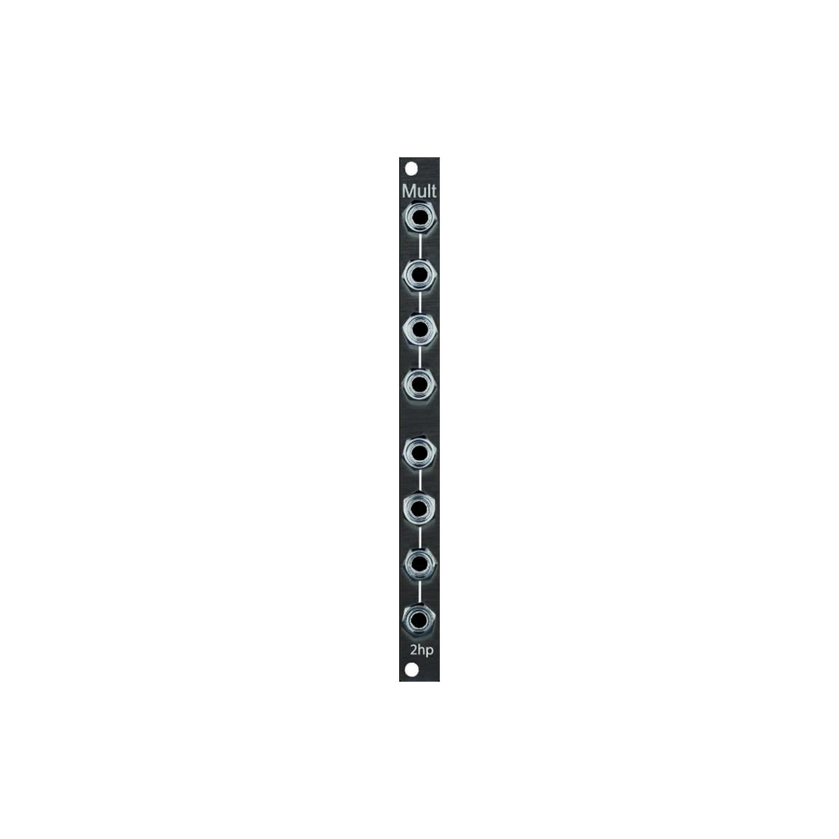 2hp Mult Eurorack Module (Black) at Signal Sounds