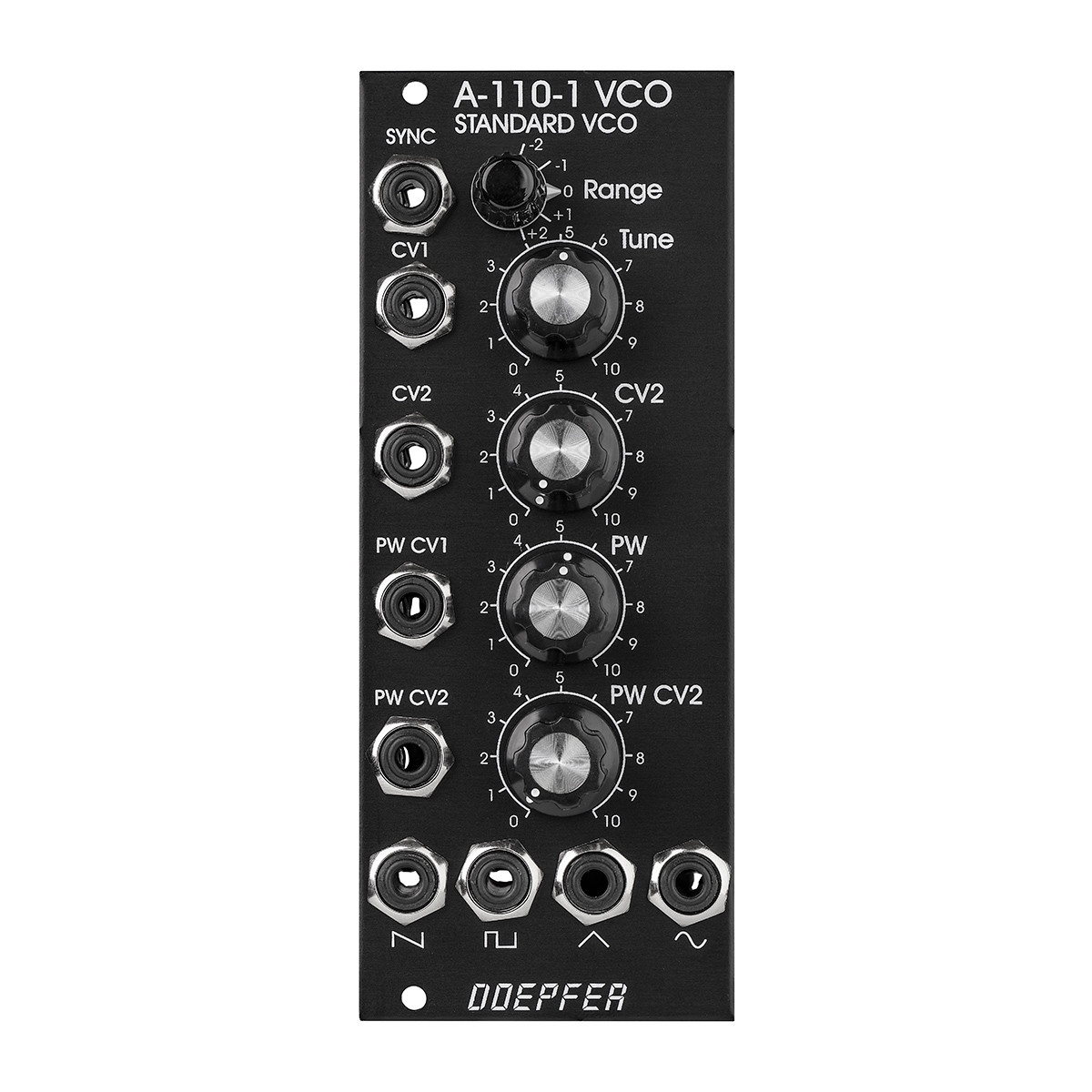 Doepfer A-110-1V Eurorack VCO Module (Vintage Black) at Signal Sounds