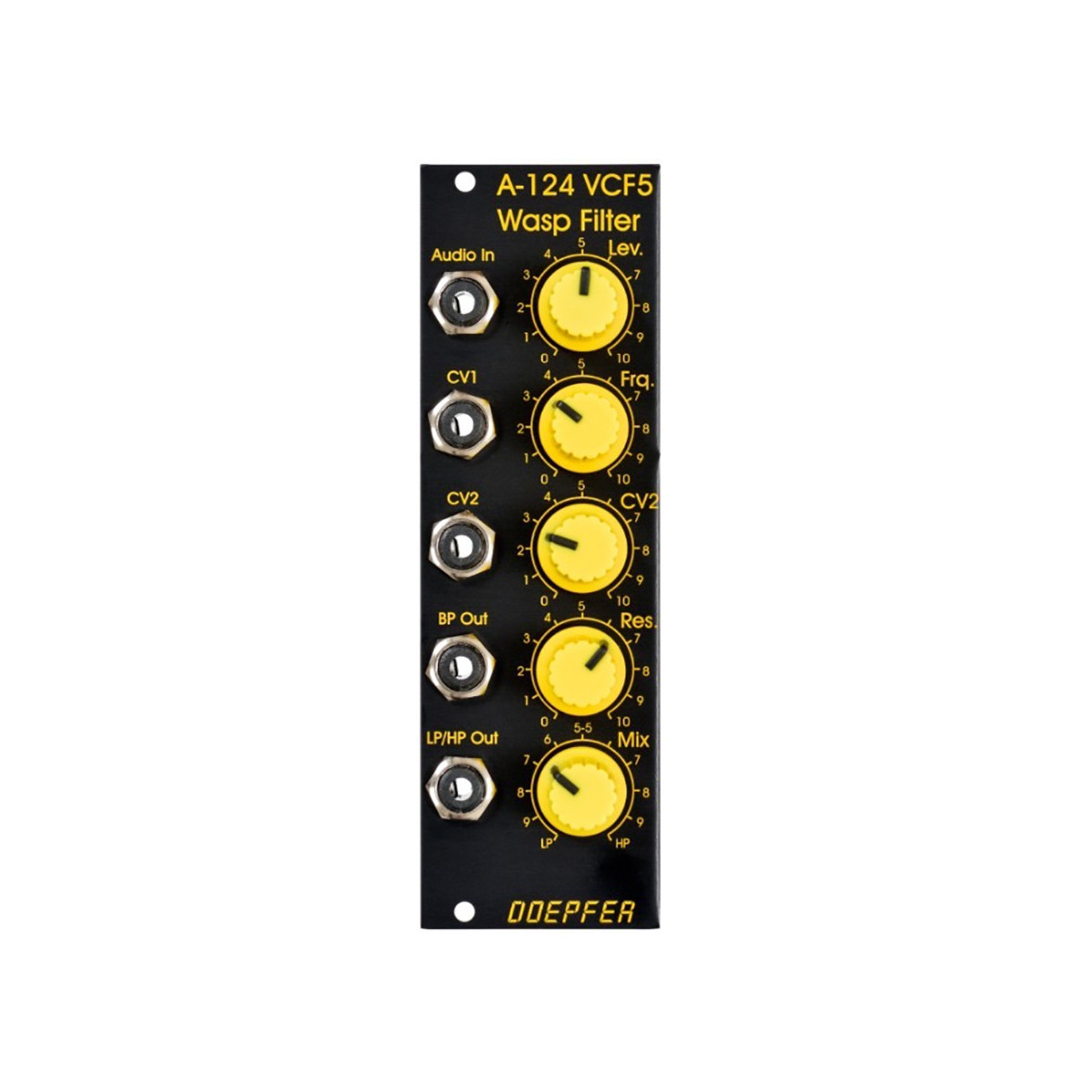 Doepfer ドイプファーA-124 SE WASPフィルター A-124 Doepfer A-124-SE Eurorack Wasp Filter Module (Special Edition) at