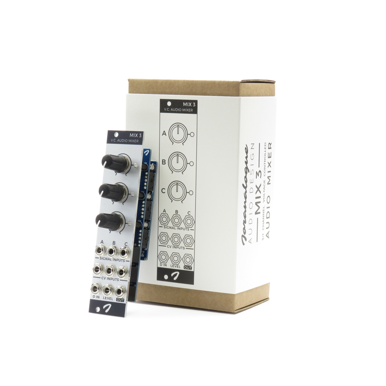 Joranalogue Mix 3 Eurorack CV Controled Mixer Module - Signal Sounds