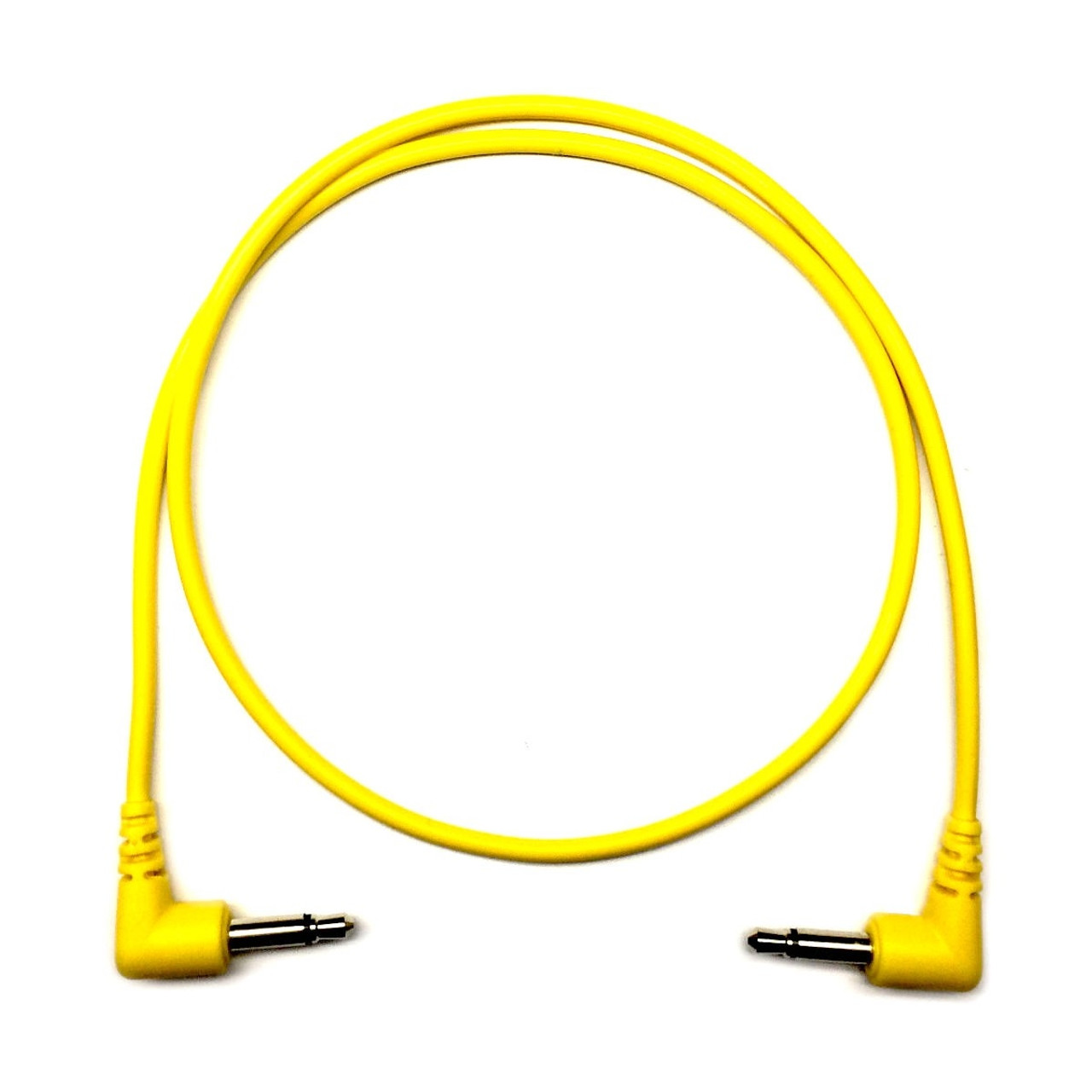 Tendrils Cables Right Angled Eurorack Patch Cable (45cm - Yellow) 6 Pack main image