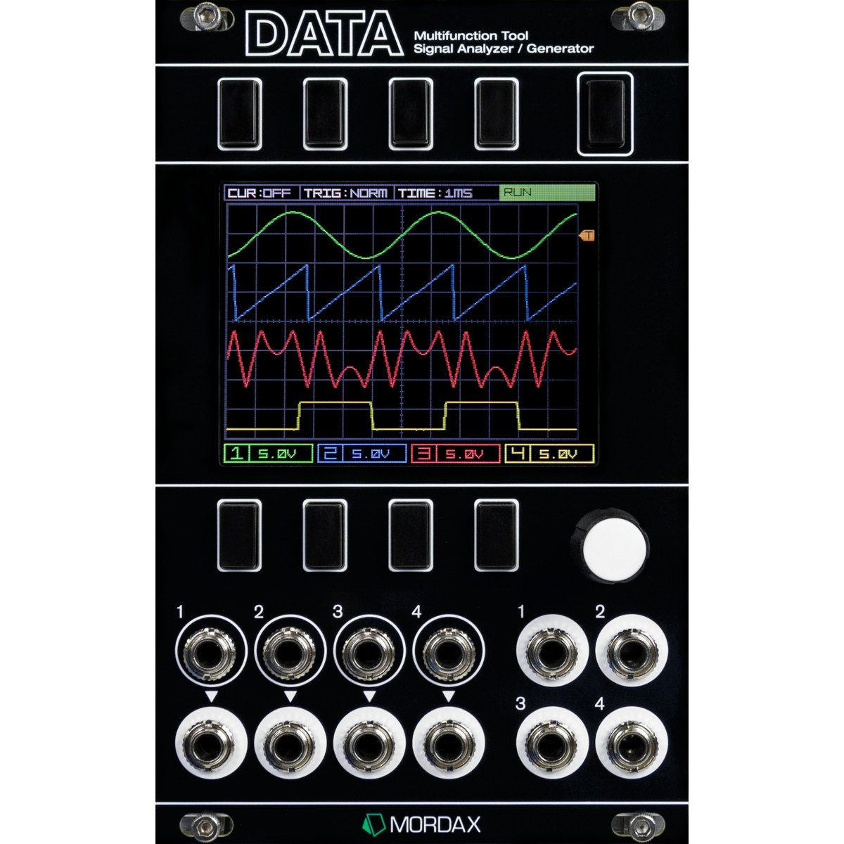 Mordax Systems DATA Eurorack Function Module (Black) at Signal Sounds